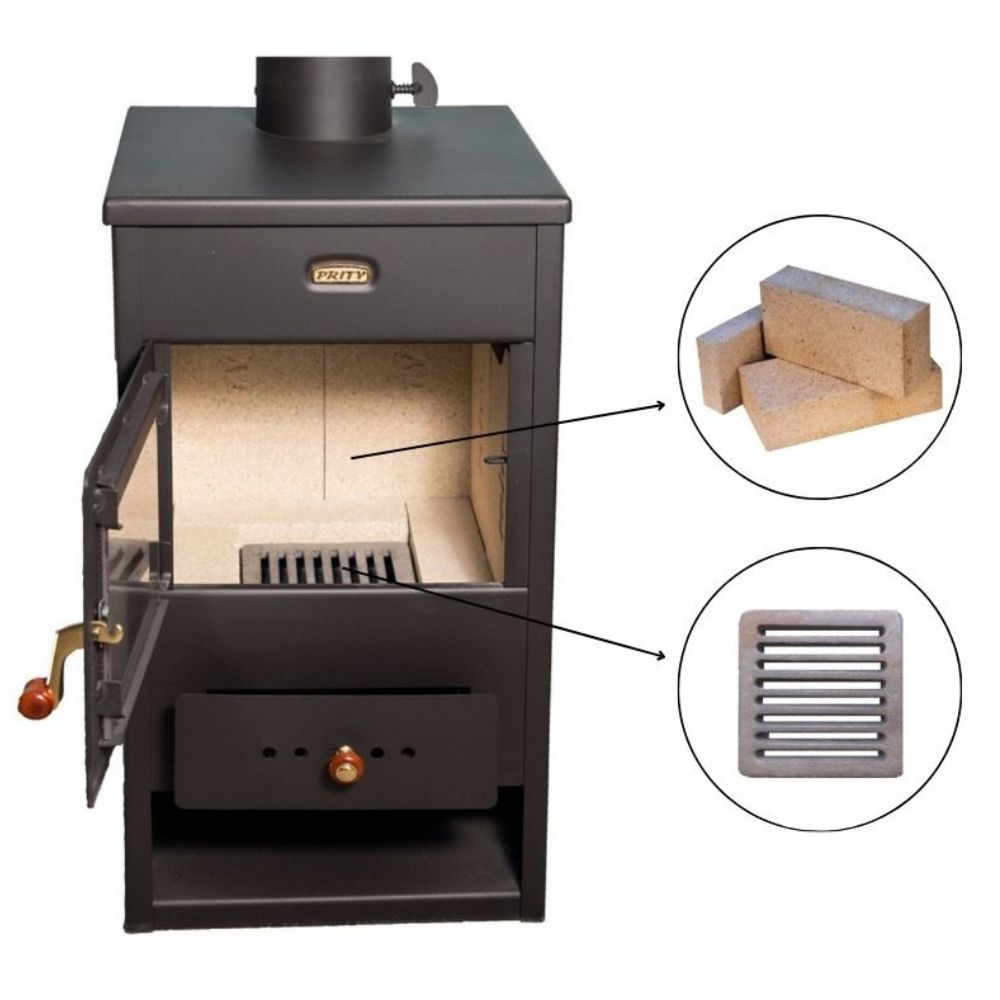 Structure of a Wood Burning Stove